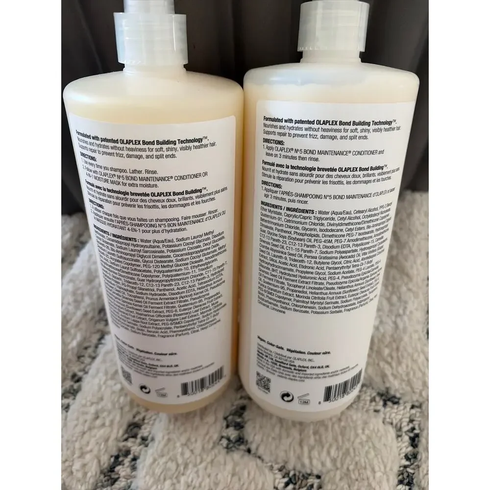 Olaplex No. 4 Bond Maintenance Shampoo and Conditioner, 33.81 fl oz - Picture 4 of 5